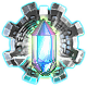 Foil Badge Diamond Crystal