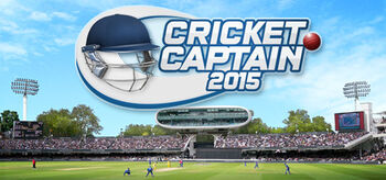 Cricket Captain 2015 Logo