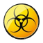 Questerium Sinister Trinity HD Emoticon biohazardsign