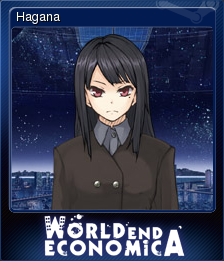 WORLD END ECONOMiCA episode.03 - Hagana, Steam Trading Cards Wiki