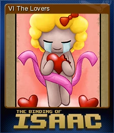 The Binding of Isaac - VI The Lovers | Steam Trading Cards Wiki | Fandom