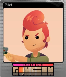 Enter The Gungeon Pilot Steam Trading Cards Wiki Fandom