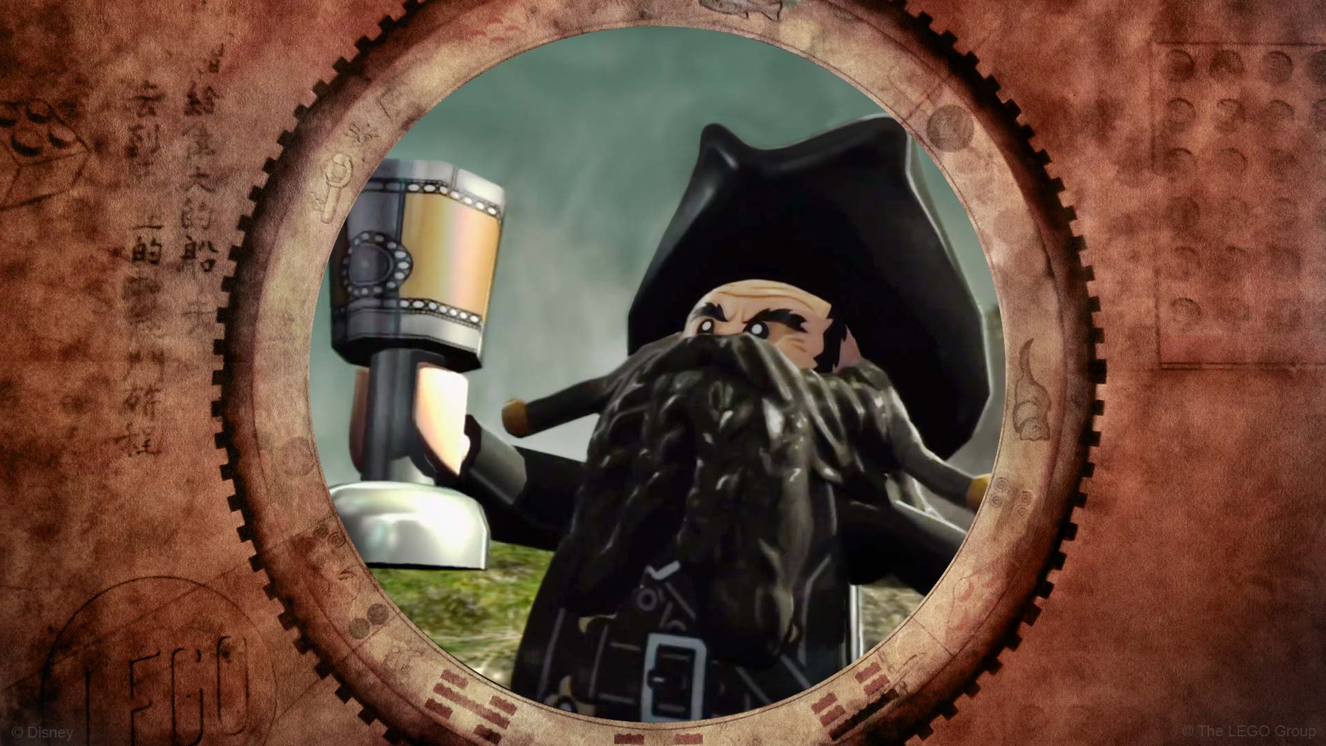 Lego pirates of the caribbean blackbeard shop
