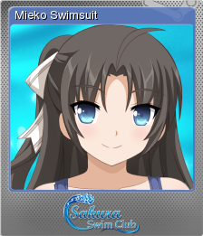 Sakura Swim Club - Mieko Swimsuit | Steam Trading Cards Wiki | Fandom