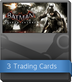 Steam Trading Cards - Batman: Arkham Asylum badges you like it guys? =D