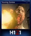 Burning Zombie