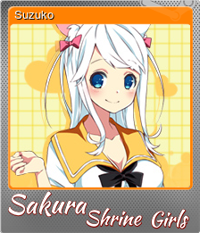 Sakura Shrine Girls Suzuko Steam Trading Cards Wiki Fandom One of them carries herself with dignity and grace, while the other lives her days without a single care. steam trading cards wiki fandom