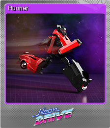 neon drive steam badge neon drive steam badge