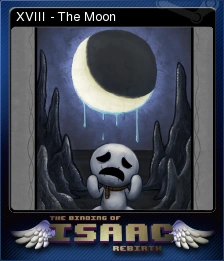 binding of isaac moon card Portable Colored Ring Binder Notebook