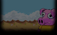 The Desert Squishy the Suicidal Pig