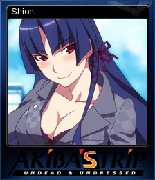 Akiba S Trip Undead Undressed Shion Steam Trading Cards Wiki Fandom Akiba S Trip Undead Undressed Shion Steam Trading Cards Wiki Fandom
