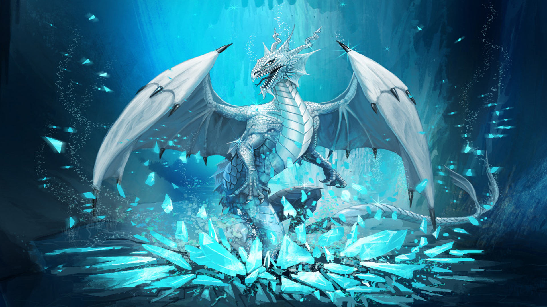 Legends Of Solitaire Curse Of The Dragons Ice Dragon Steam Trading Cards Wiki Fandom