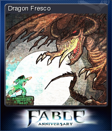 Fable Anniversary Dragon Fresco Steam Trading Cards Wiki Fandom