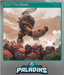 Paladins, Steam Trading Cards Wiki