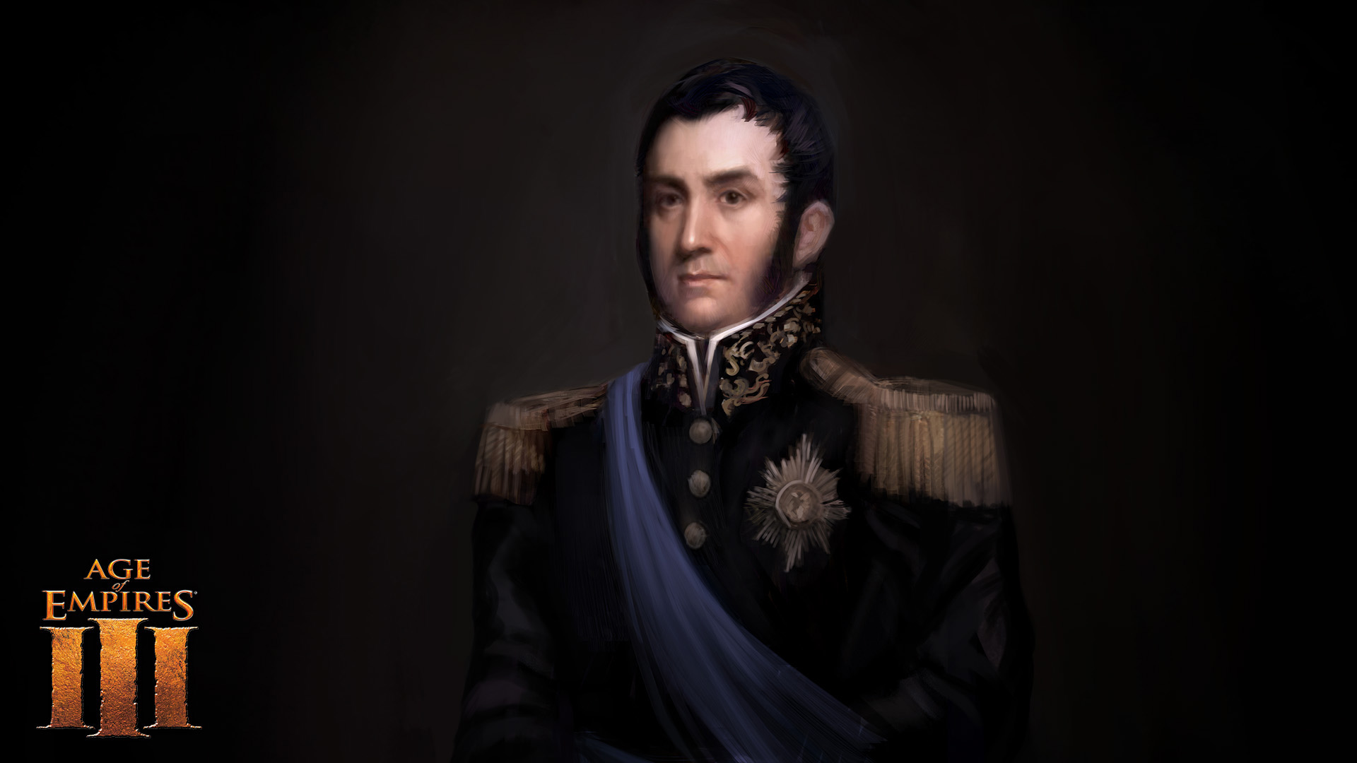 Age of Empires III - General José de San Martín | Steam Trading Cards Wiki  | Fandom