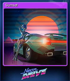 steam neon drive badges