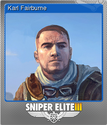 Sniper Elite 3 Foil 8