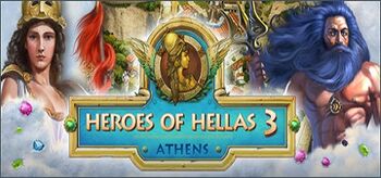 Heroes of Hellas 3 Athens Logo