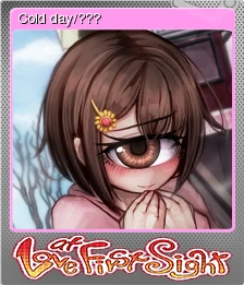 Love at First Sight - Cold day/冬の日 | Steam Trading Cards Wiki