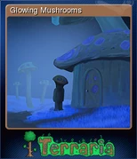 Terraria Card Glowing Mushrooms