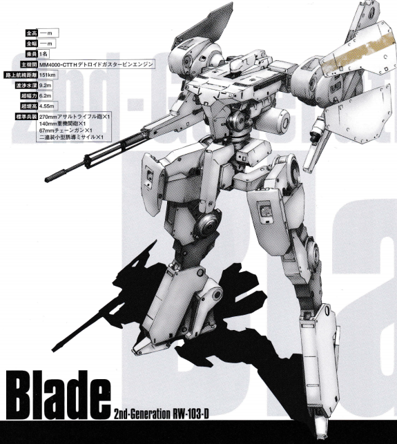 Blade | Steel Battalion Wiki | Fandom