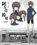 Suzuha Amane Anime Character Design