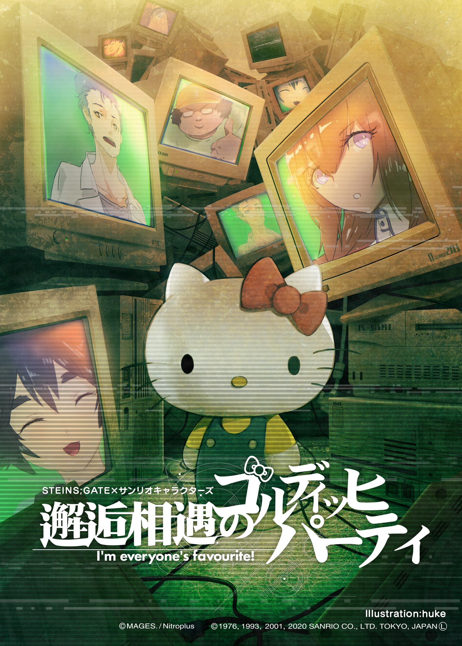 Steins Gate X Sanrio Characters Chance Encounter Of Goldich Party Steins Gate Wiki Fandom