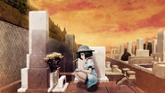 Present Mayuri at grave