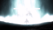 Travelling to the distant past to pick up Suzuha and Mayuri.