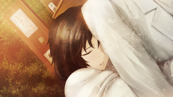 Luka embraces Okabe