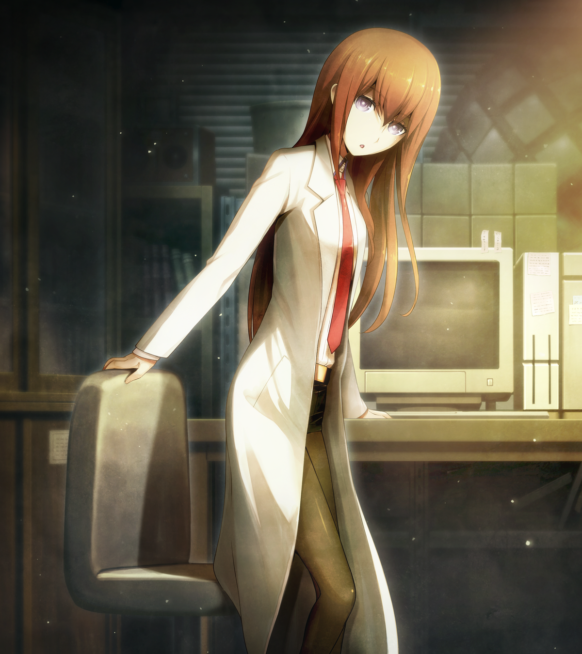 Steins;Gate the Movie: Loading Area of Déjà vu:Okabe Rintaro & Makise  Kurisu