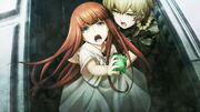 SG0 - Kagari and Suzuha Enter the Time Machine in 2036