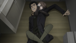 Suzuha chokes out Okabe