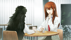 Maho and Kurisu