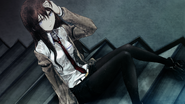 Kurisu wet after the rain.