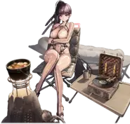 EVE’s Skin Suit outfit in Goddess of Victory: NIKKE