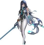 Raven’s Planet Diving Suit (6th) V2 outfit in Goddess of Victory: NIKKE