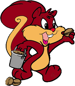 Skippy Squirrel is Slappy's sweet, cheerful