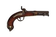 French naval pistol. Circa 1830's.