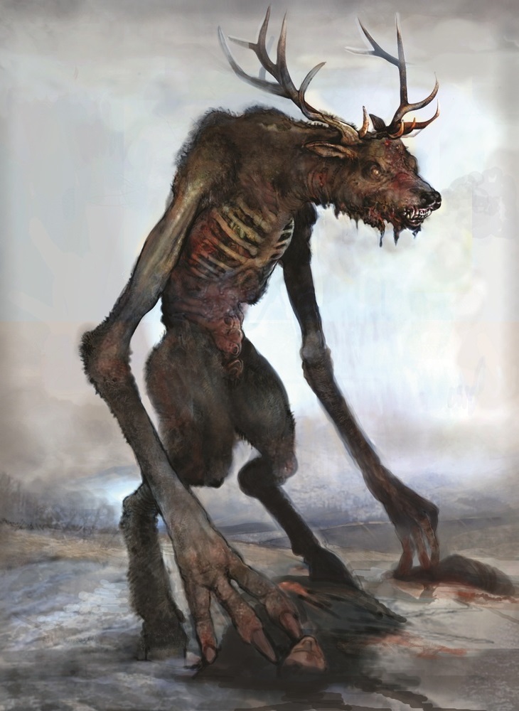 The Wendigo might be linked with the three Moirae, because of its ties with...