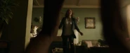 “Mrs. Kersh” is done playing around, and comes charging out at a terrified Bev.