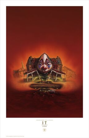 1986 UK Cover Poster of IT.