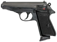 The world famous Walther PP pistol.