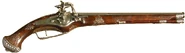 17th century 'Wheelock' pistol.