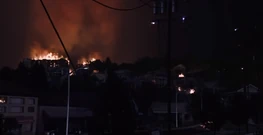 Carrie destroys part of the town