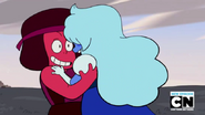 Ruby and Sapphire making up