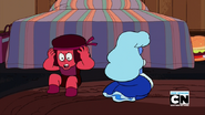 Ruby and Sapphire after unfusing