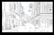 "Steven's Dream" background lines.