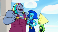 Lapis spending time with Bismuth.