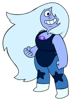 Amethyst's color palette at nighttime.